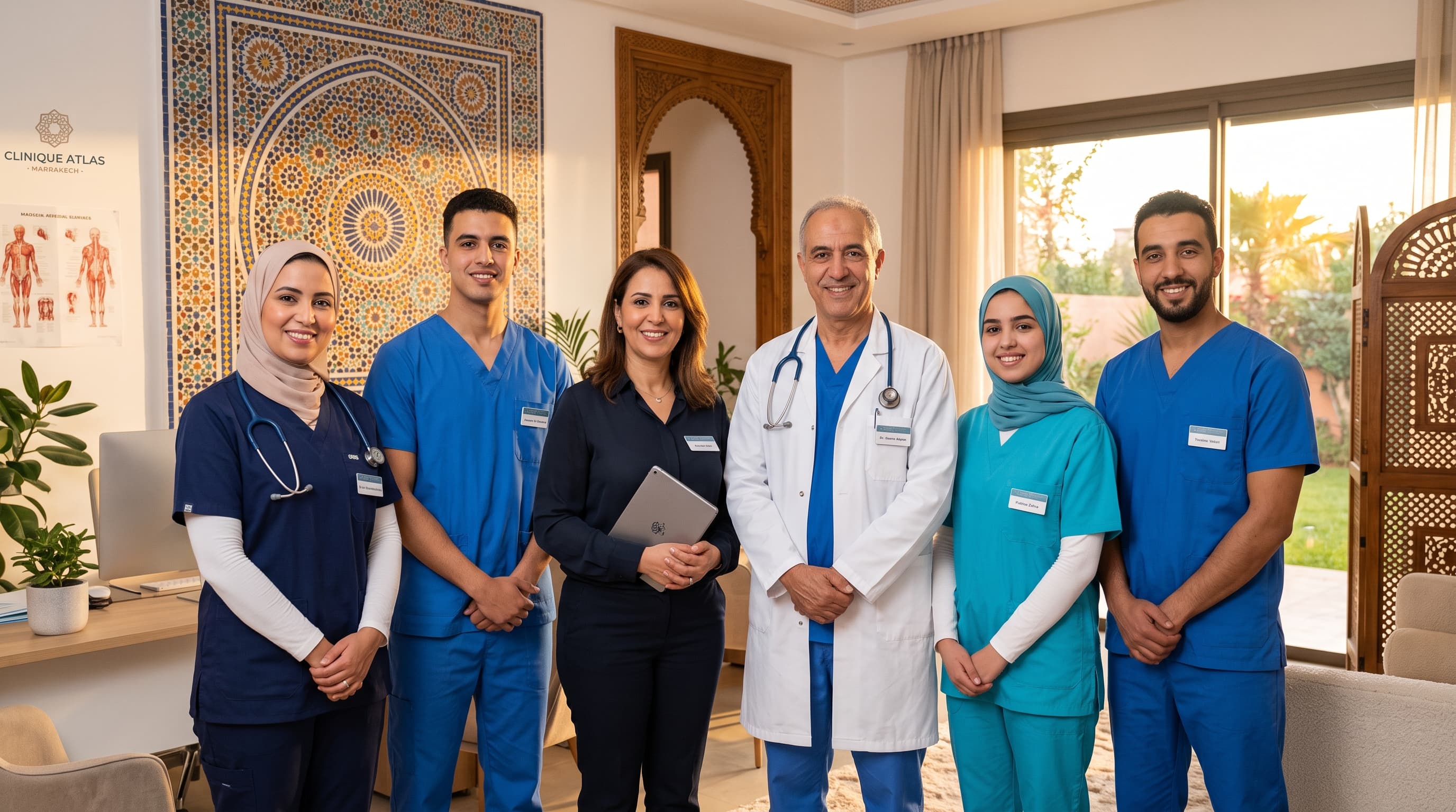 Équipe médicale SAMU Rabat