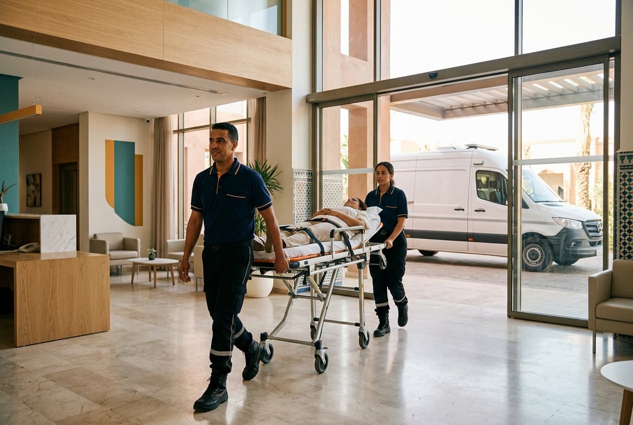 Transfert inter-hospitalier Rabat